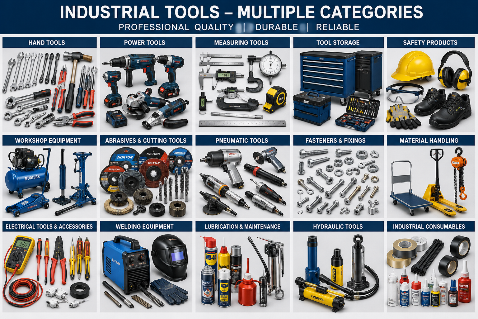 Industrial Tools Distributor in India | Solo Industrial Solutions