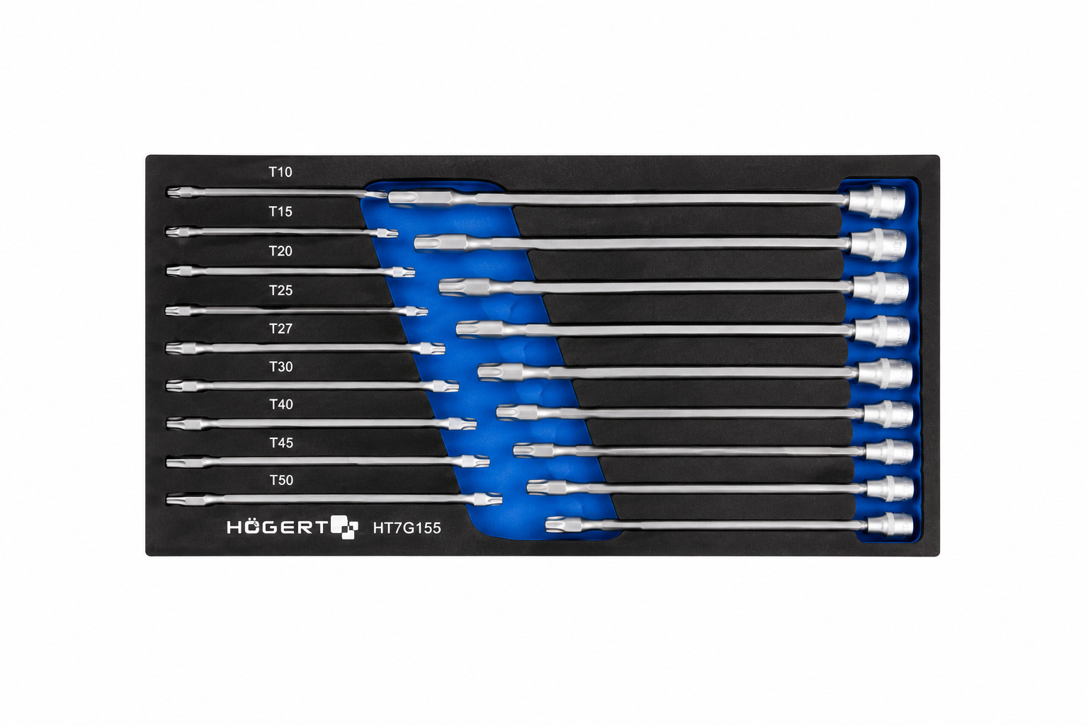 HOGERT HT7G120 Combination Spanner set,16 pcs