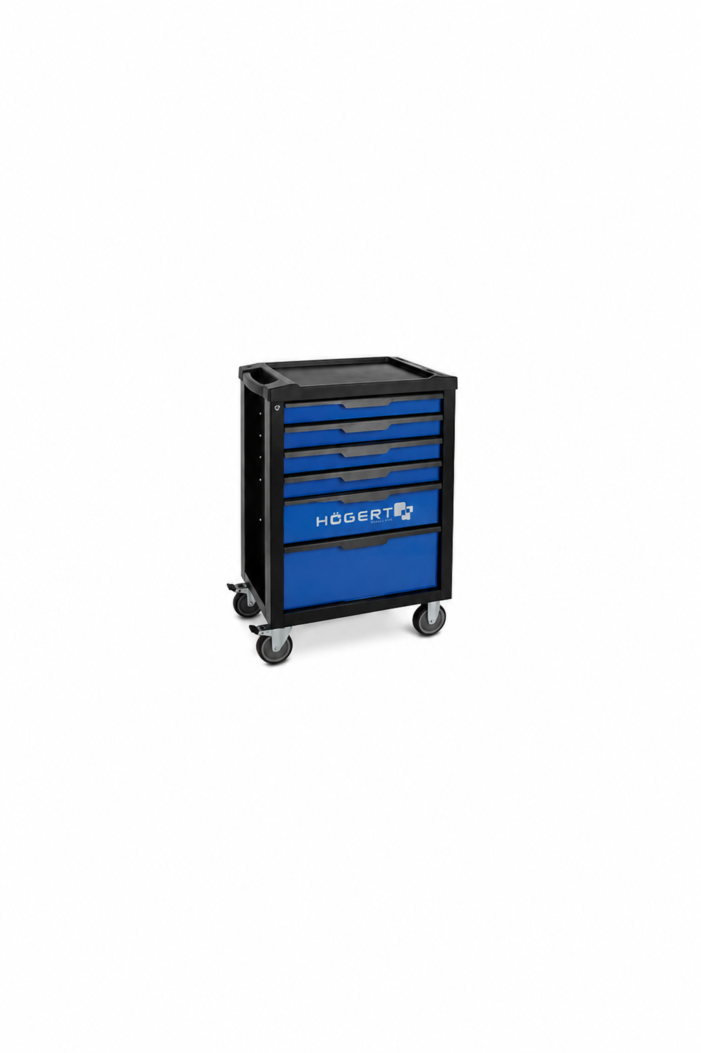 HOGERT HT7G045 Empty Trolley, 6 drawers