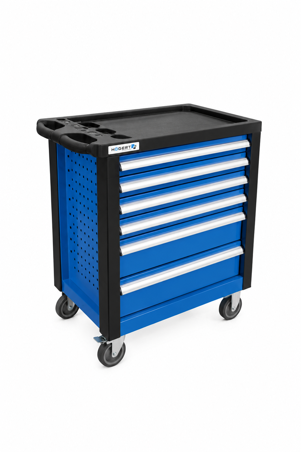 HOGERT HT7G046 Empty Trolley, 6 drawers