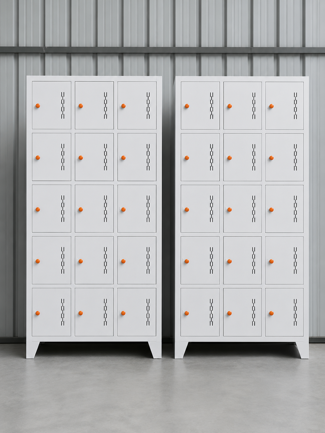 Multi-Door Metal Locker Cabinet