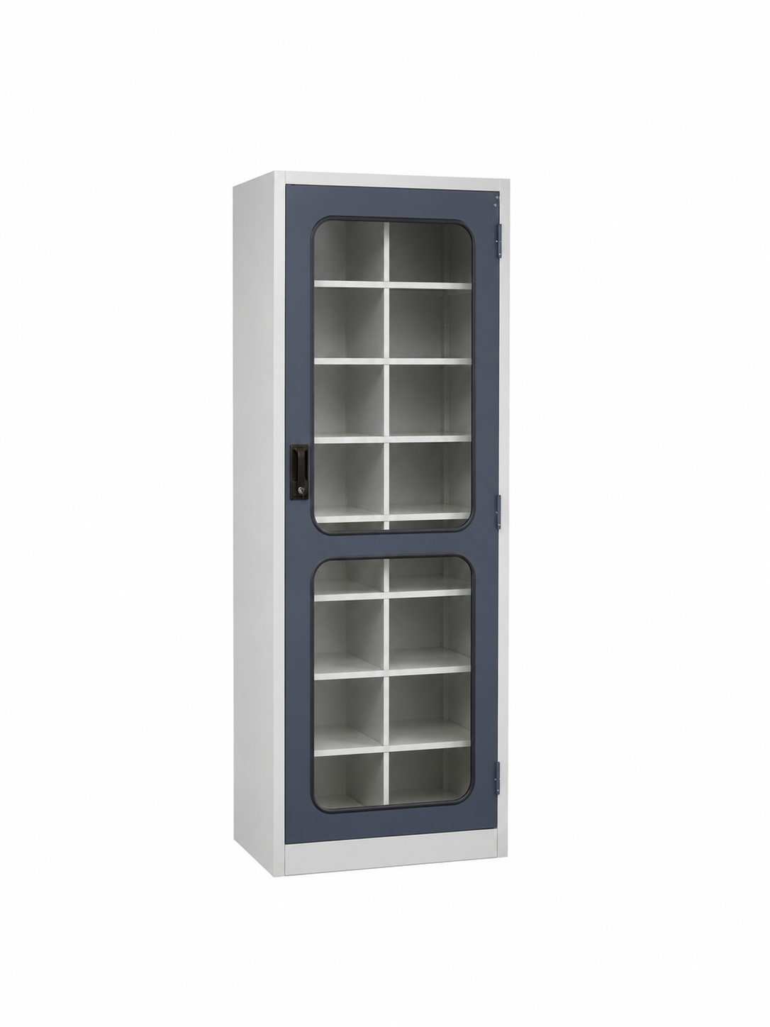 Industrial Glass Door Storage Cabinet