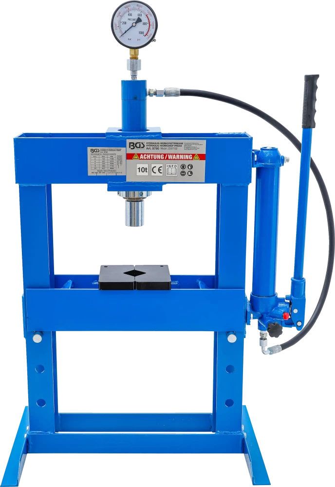 BGS Technic 9790 10 Ton Hydraulic Workshop Press