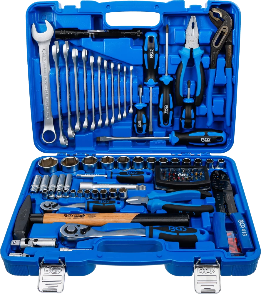 BGS Technic 7275 – 117-Piece Socket Set & Tool Assortment