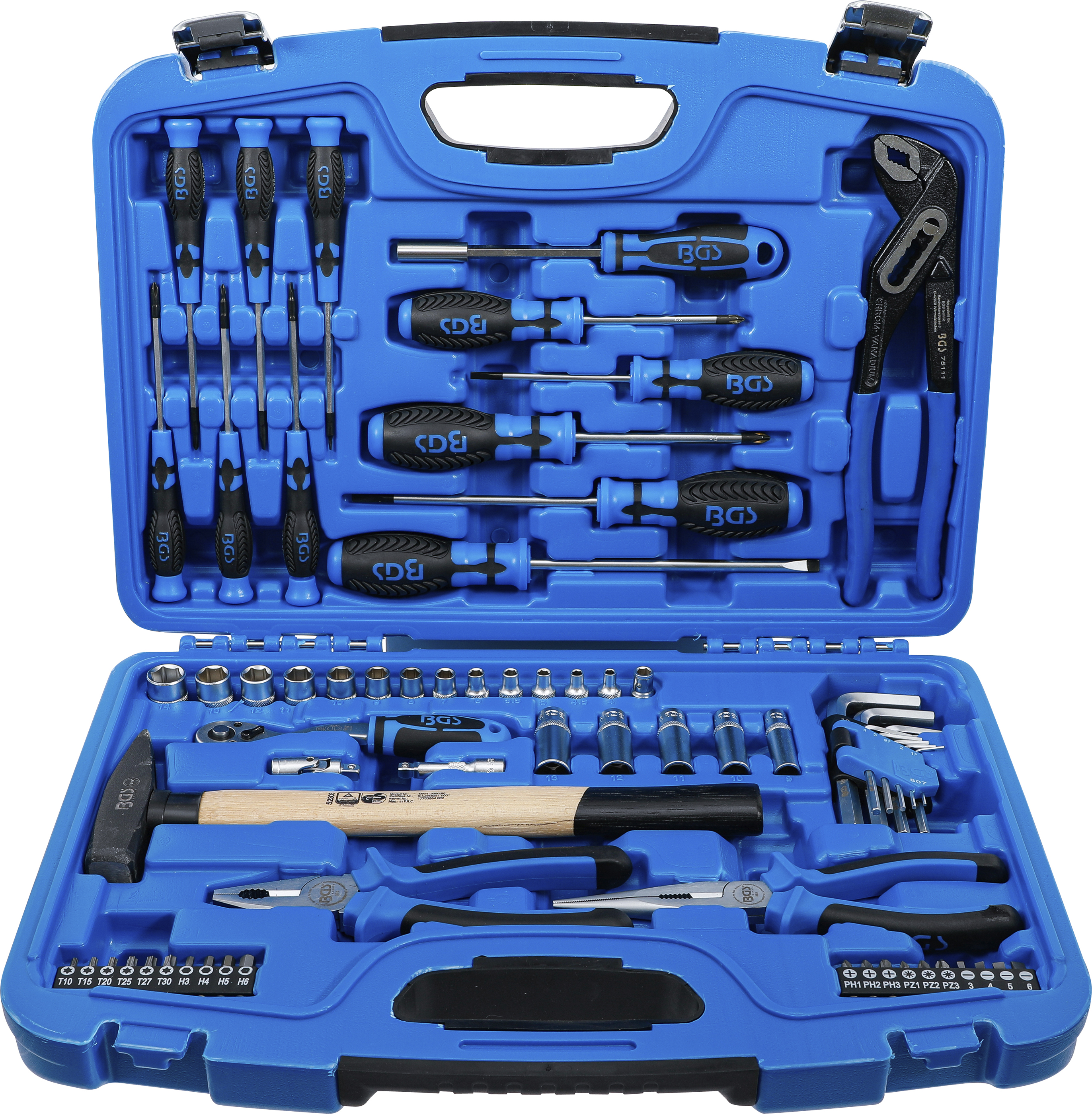 BGS Technic 2217 – 67-Piece Professional Tool Set