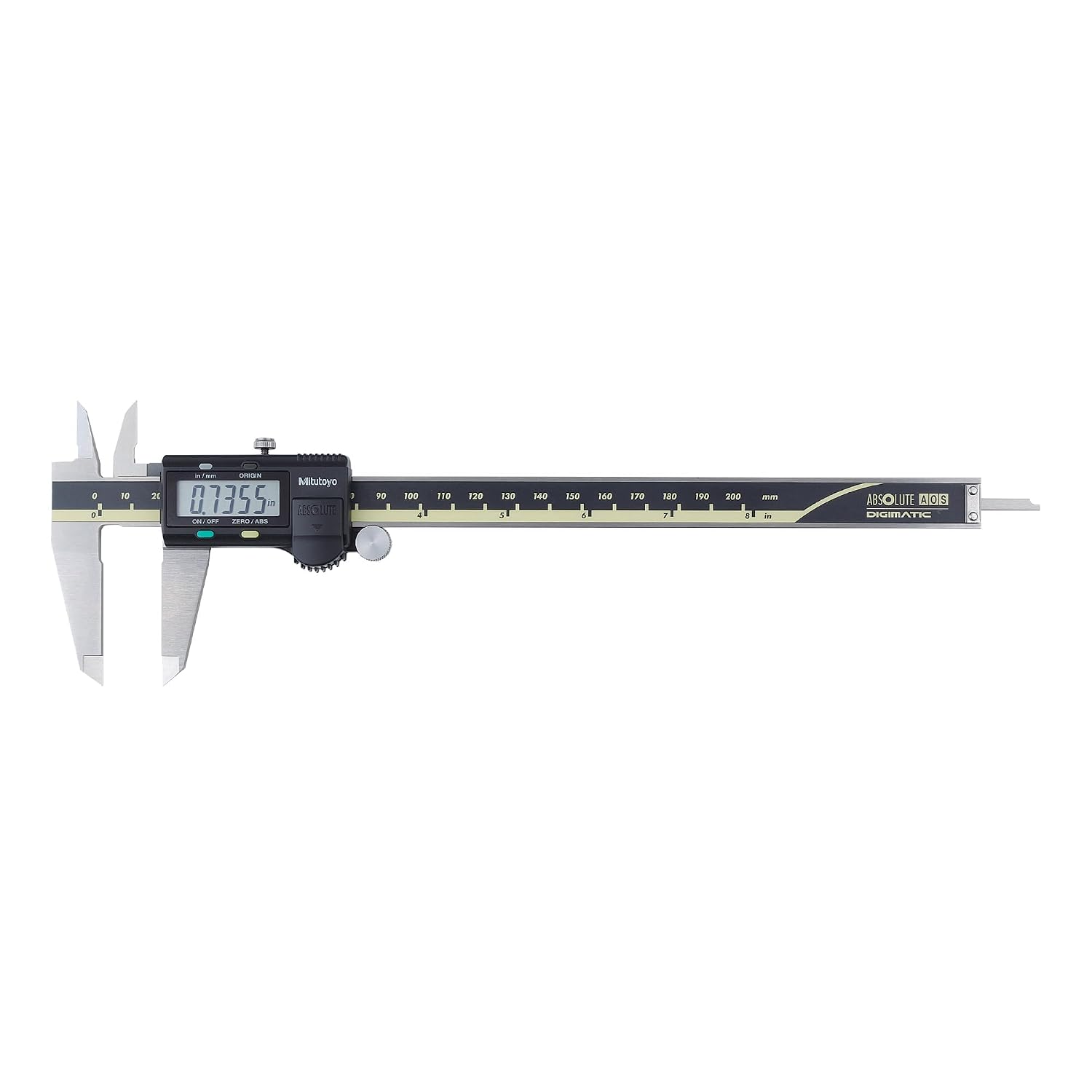 Mitutoyo 500-197-30 ABSOLUTE Digimatic Digital Caliper 200mm / 8 Inch, 0.01mm Resolution