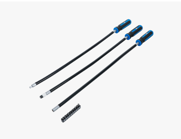 BGS 74427 Flexible Screwdriver Set – 13 Pcs