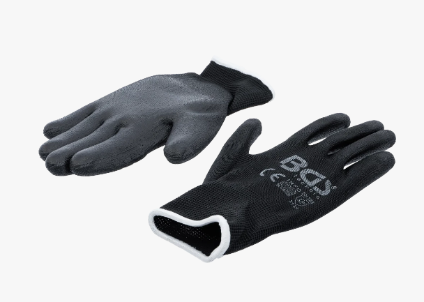 BGS Technic 9947 Mechanic Gloves Size 8 (M) – PU Coated