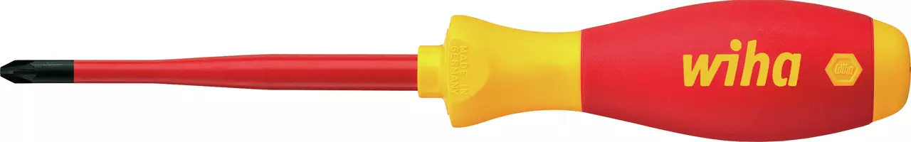 WIHA 35395 – SoftFinish® Electric slimFix PZ1 VDE Screwdriver