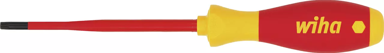 WIHA 36538 SoftFinish Electric SlimFix VDE TORX T20 x 100 mm Screwdriver