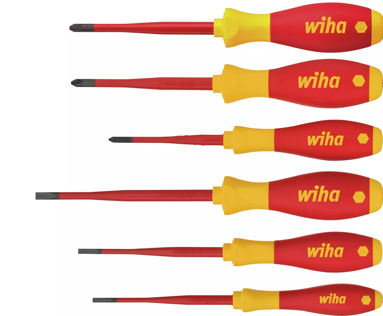 WIHA 38362 VDE PH2 Screwdriver | SoftFinish SlimFix