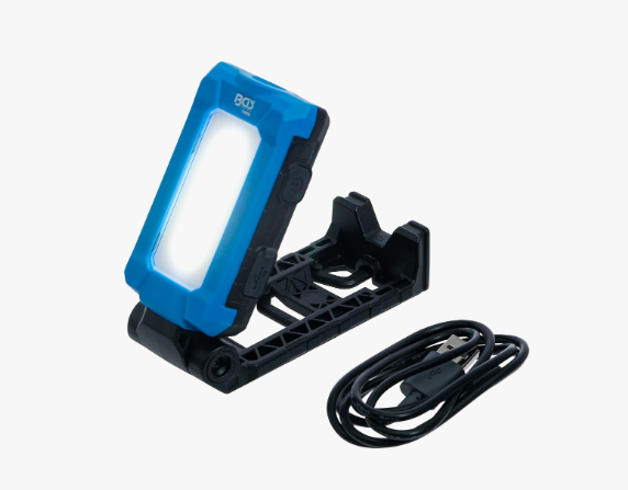 BGS Technic 74600 Rechargeable Foldable COB-LED Work Lamp 600 lm