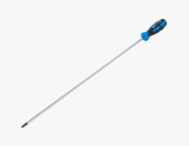 BGS Technic 74540 PH2 Phillips Screwdriver, 450 mm Extra Long