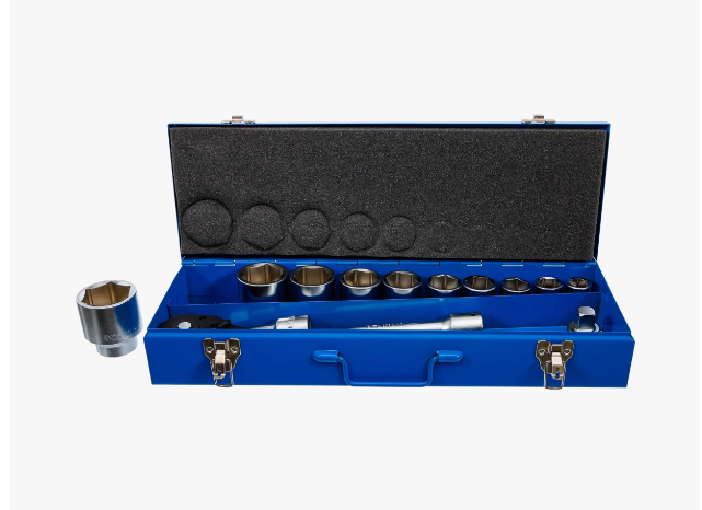 BGS Technic 1206 3/4" Drive Socket Set 19–50 mm | 21 Pcs
