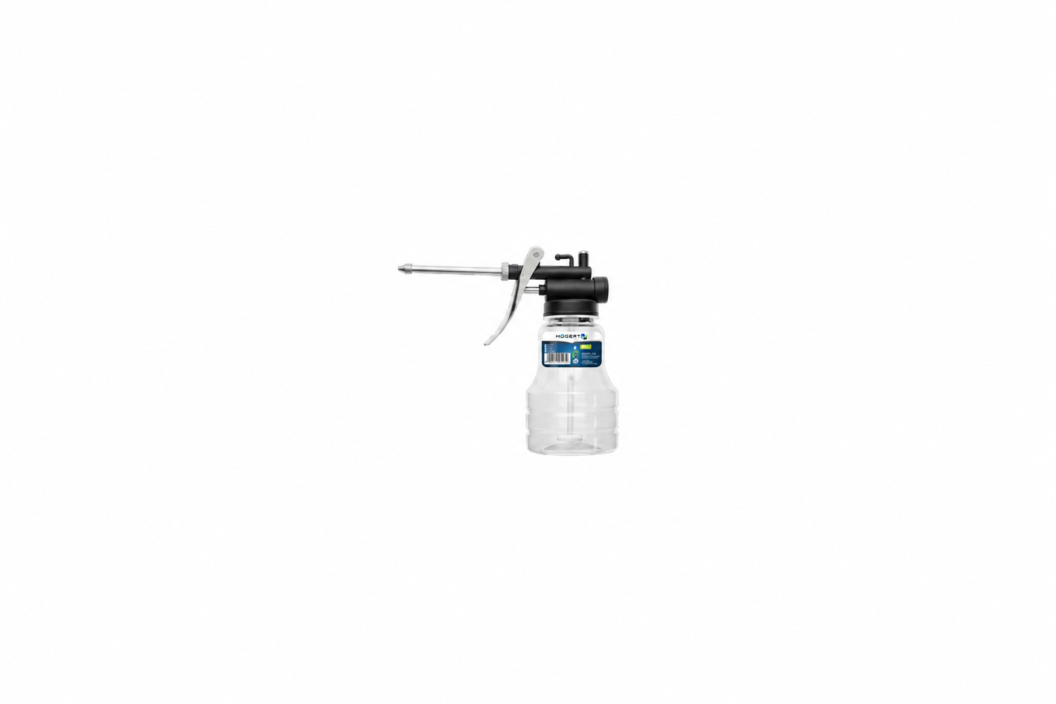 HOGERT HT8G925 Plastic pressure oil can 250 ml