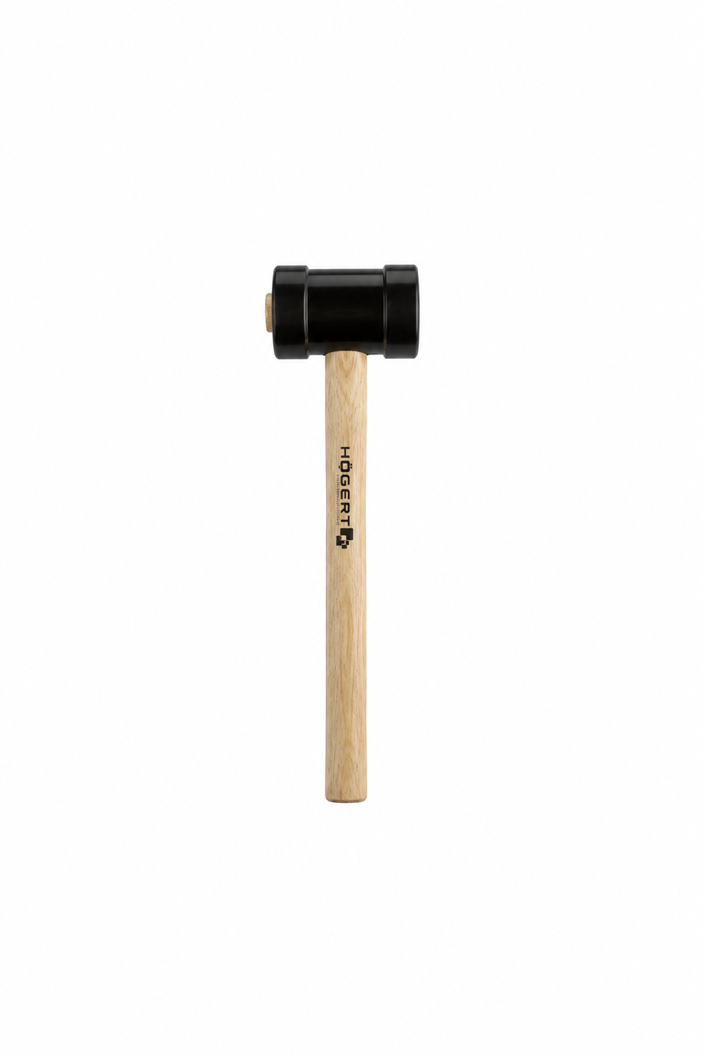 HOGERT HT3B045 Wooden handle rubber mallet, 800 g