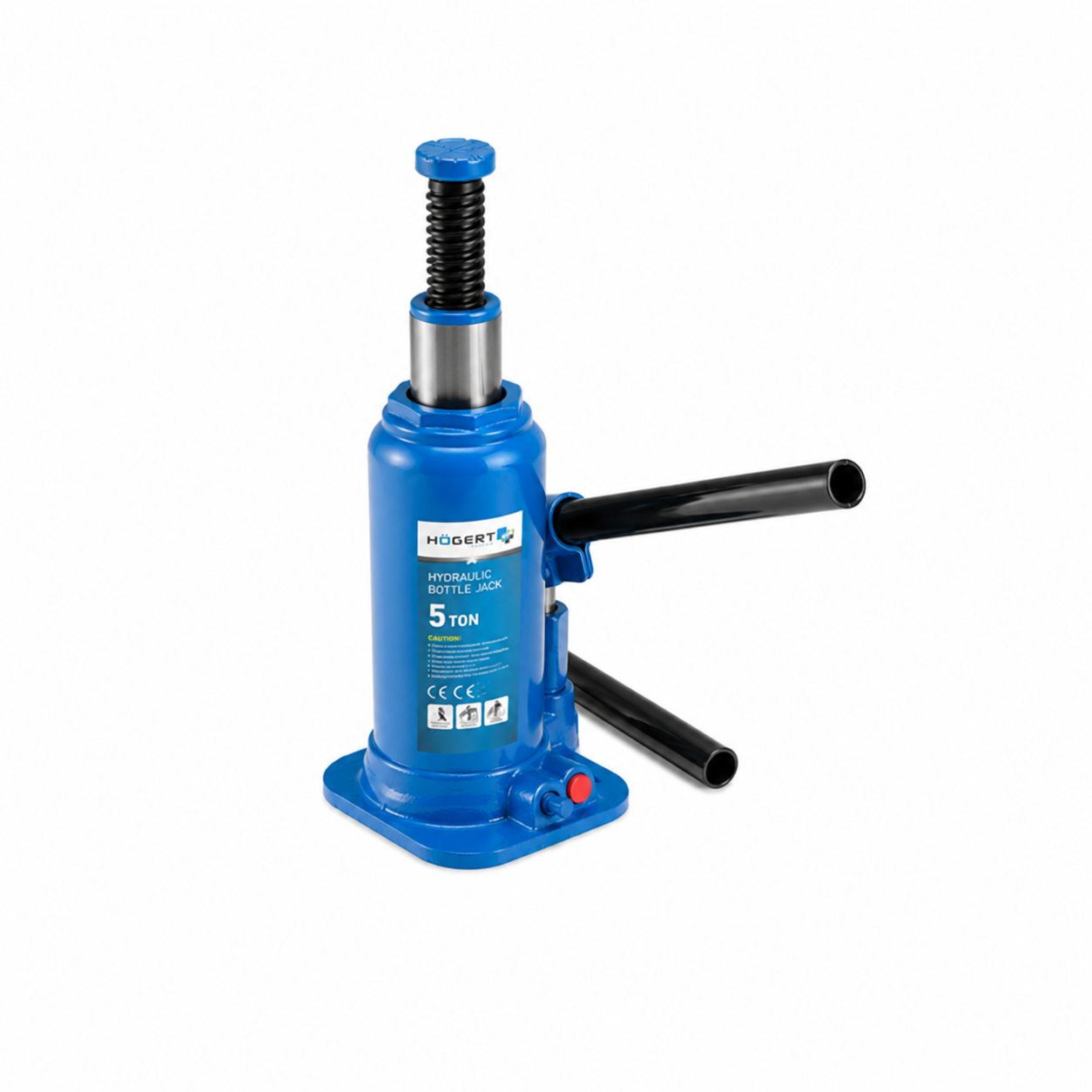 HOGERT HT8G022 Hydraulic bottle jack, bar 5 tonnes, 210-405 mm