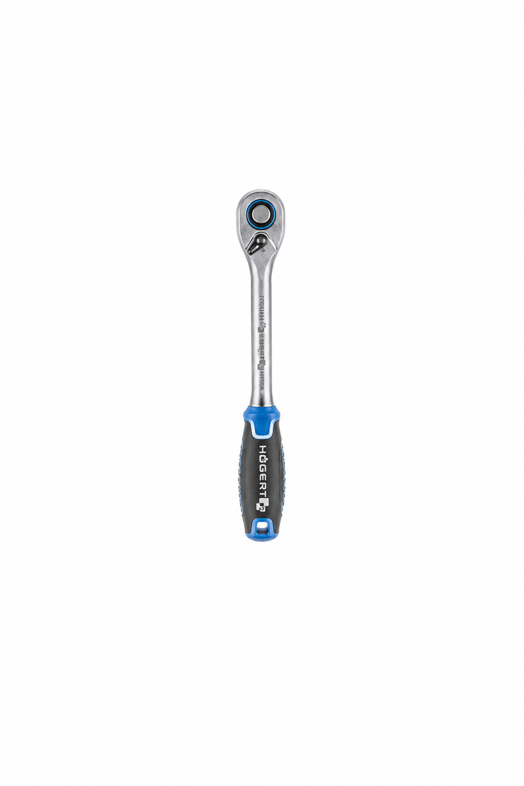 HOGERT HT1R304 Straight Ratchet handle 1/4", 72T, CrMo steel