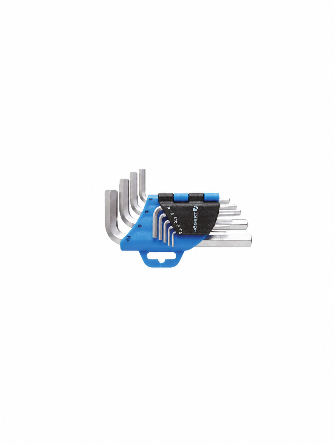 HOGERT HT1W802 9- piece hex keys set, CrV steel