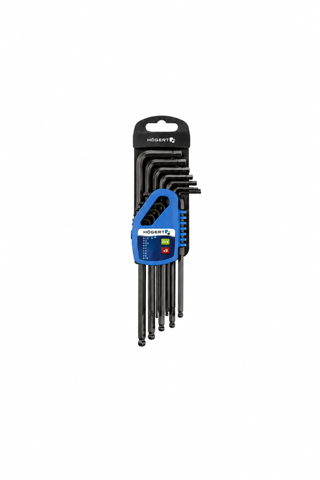 HOGERT HT1W816 9-piece Torx keys set