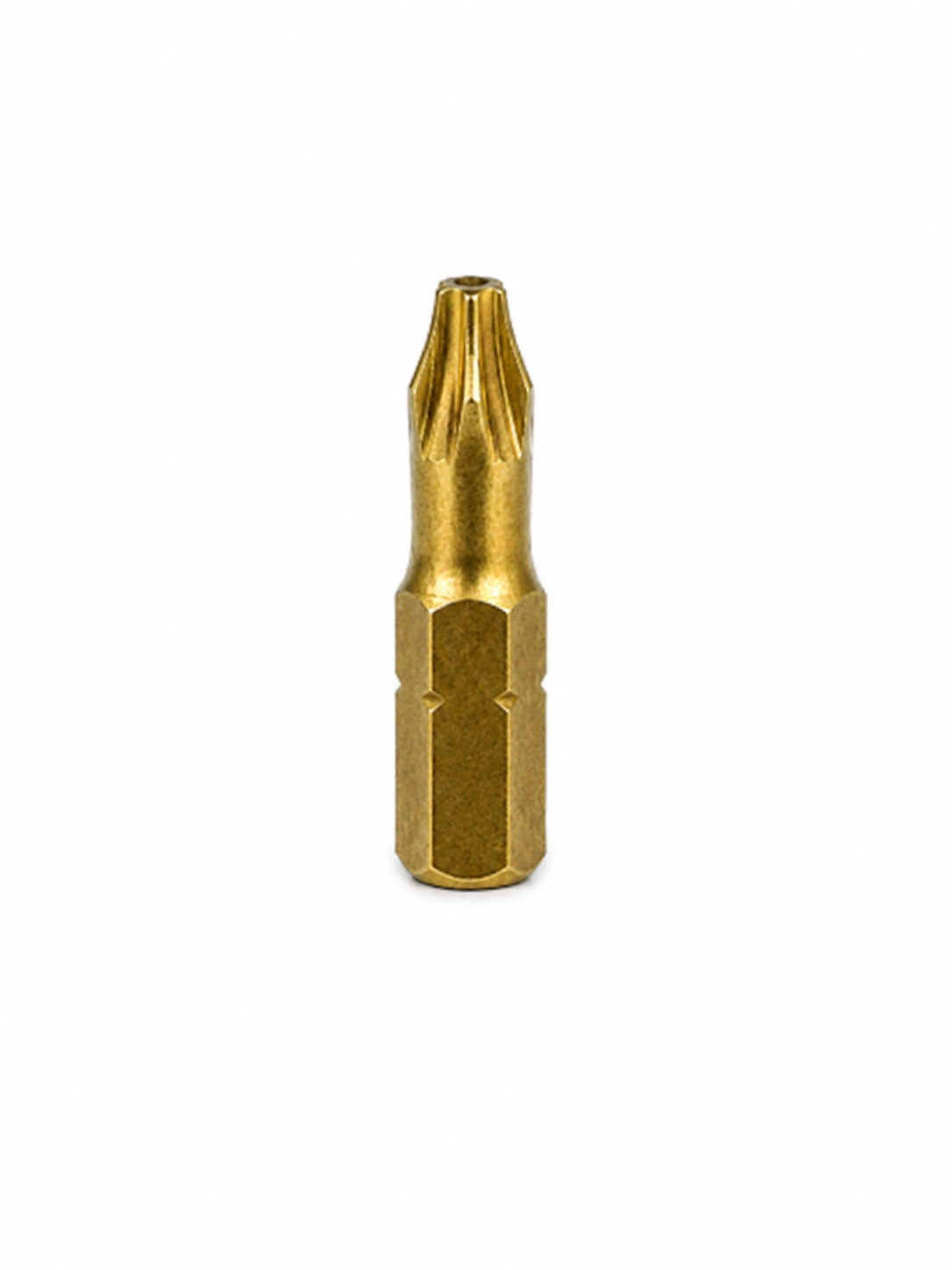 HOGERT HT1S382 Screwdriver bit, PH2 25 mm, S2 steel, titanium coated, 5- piece blister