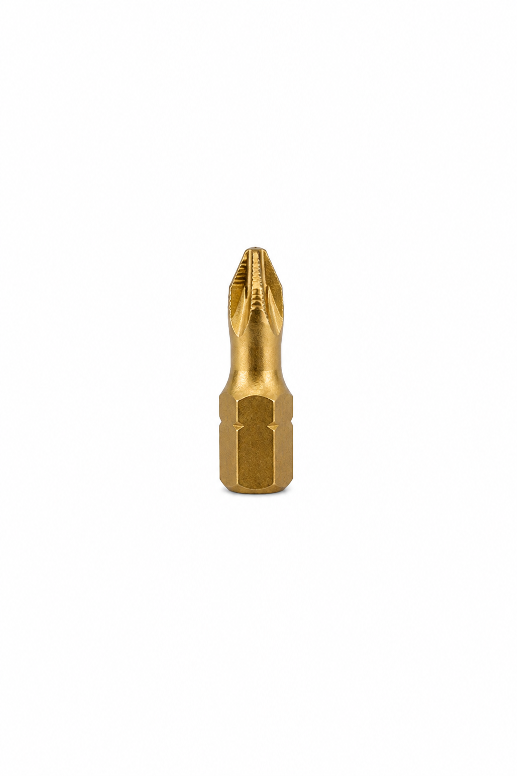 HOGERT HT1S386 Screwdriver bit, PZ3 25 mm, S2 steel, titanium coated, 5- piece blister