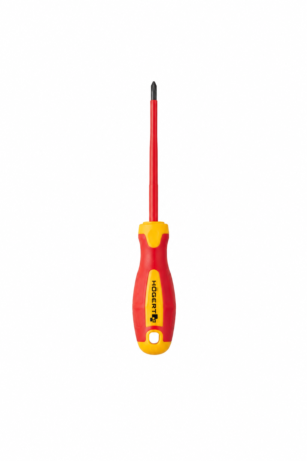 HOGERT HT1S902 Insulated slotted screwdriver 2,5 x 75 mm, 1000 V, S2 steel