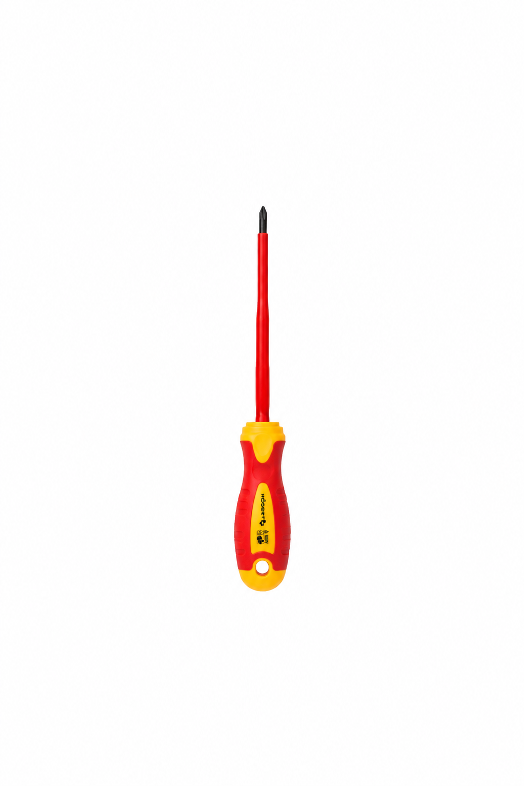 HOGERT HT1S924 Insulated screwdriver PH2 100 mm, 1000 V, S2 steel