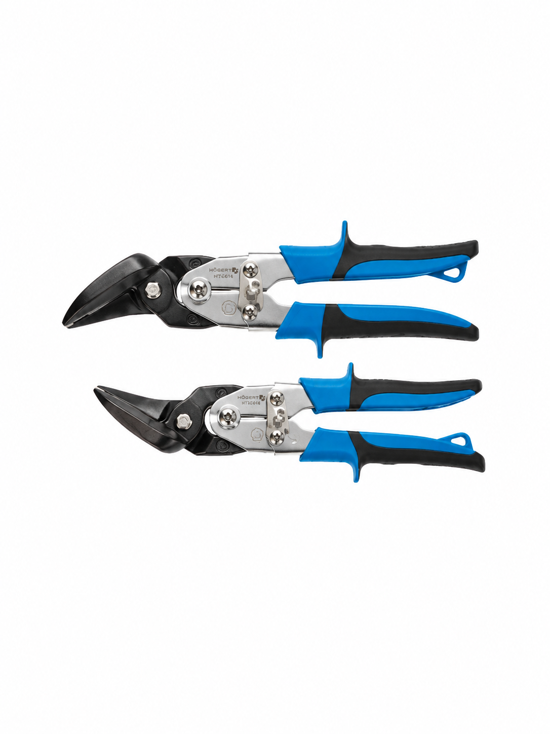 HOGERT HT3B504 Offset tin snips 250 mm, bent left